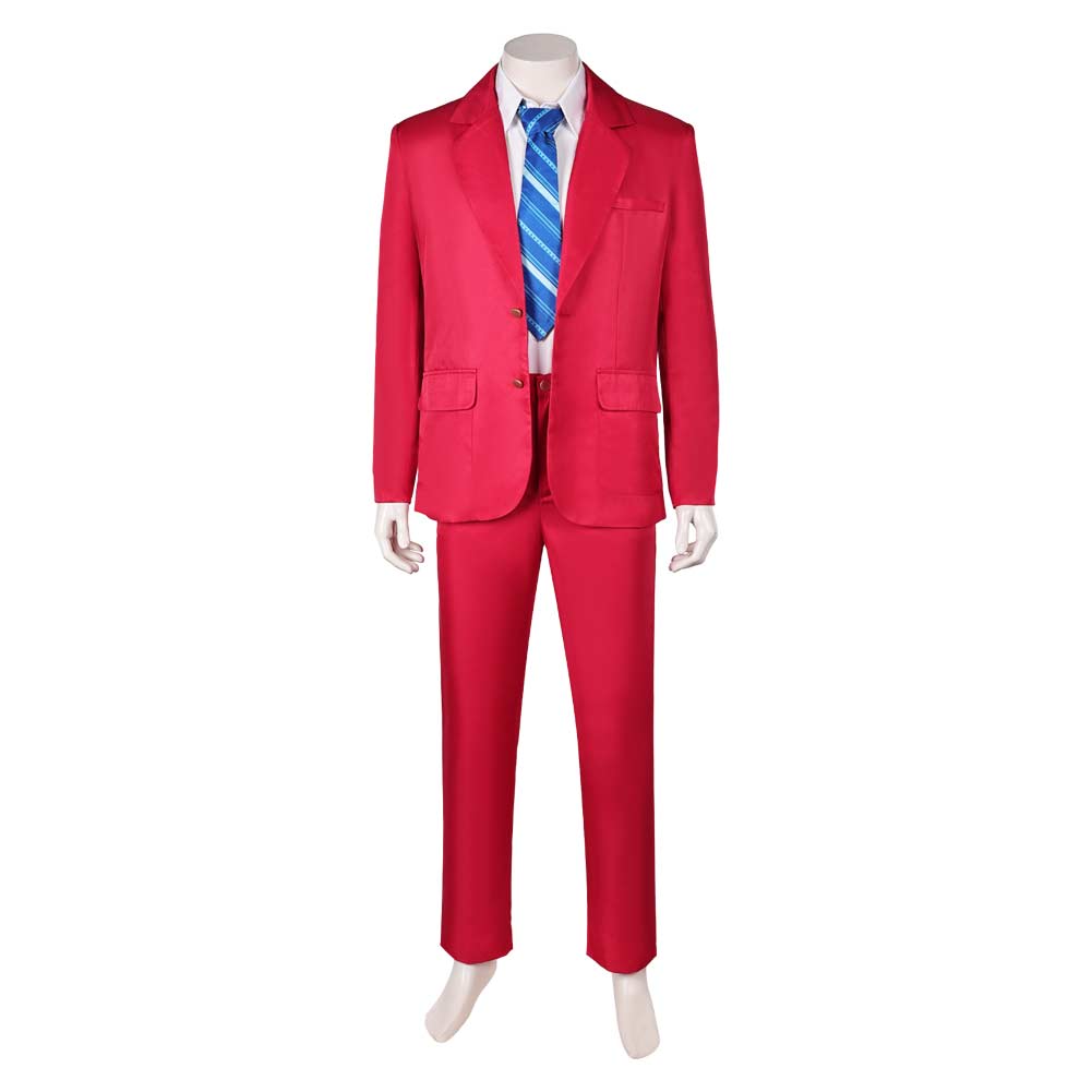 Film 2024 Joker: Folie À Deux Joker rot Anzug Cosplay Outfits