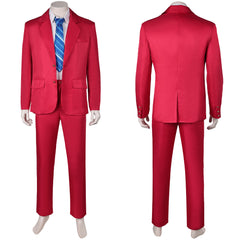 Film 2024 Joker: Folie À Deux Joker rot Anzug Cosplay Outfits