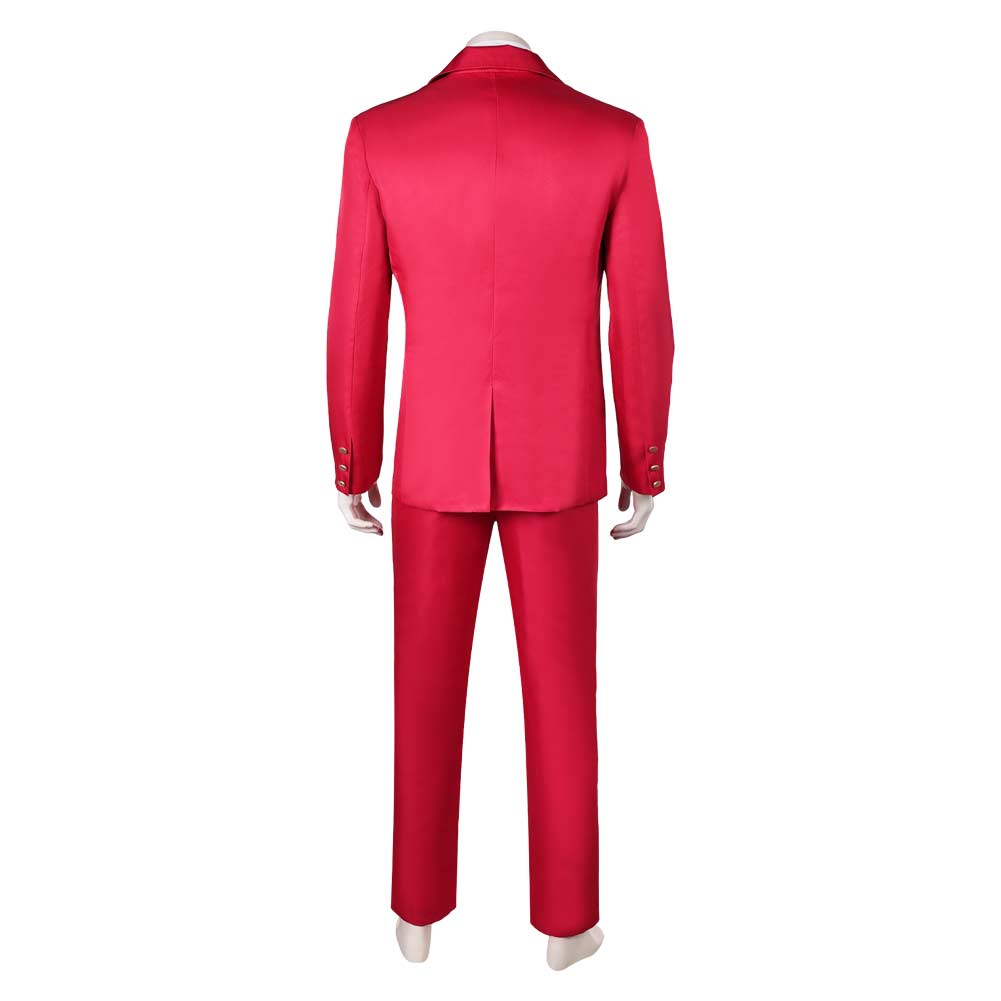 Film 2024 Joker: Folie À Deux Joker rot Anzug Cosplay Outfits