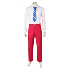 Film 2024 Joker: Folie À Deux Joker rot Anzug Cosplay Outfits