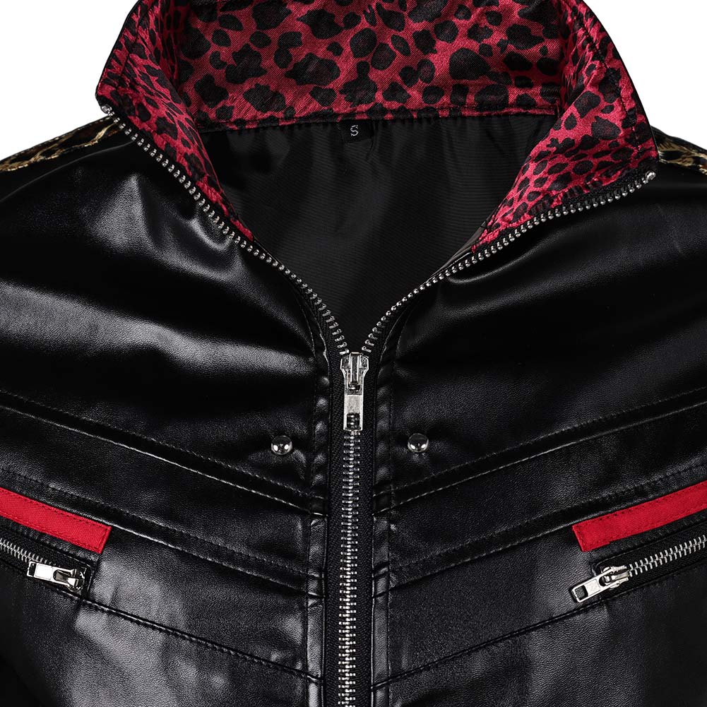Final Fantasy Cloud Strife schwarz Jacke Cosplay Kostüm