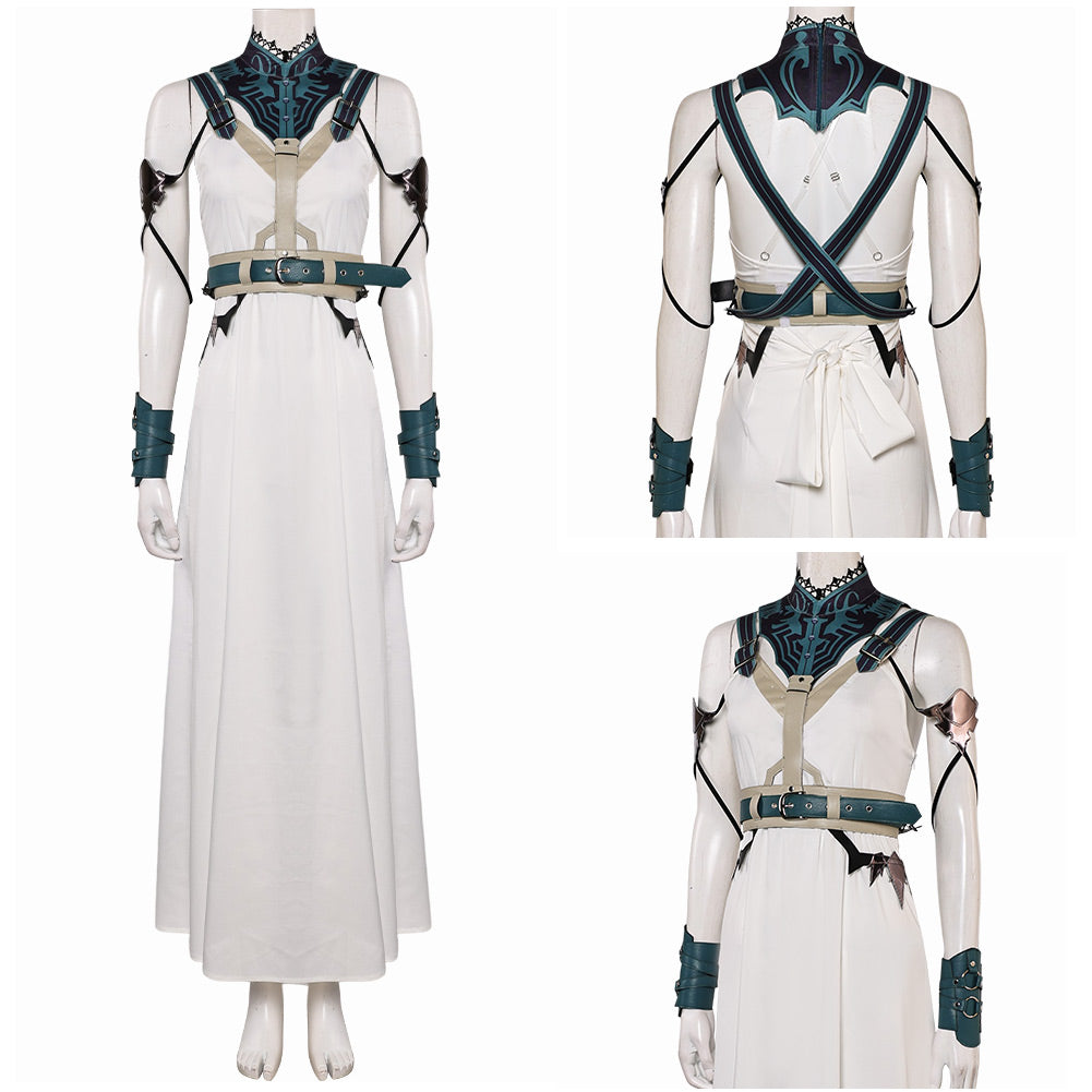 Final Fantasy VII Gold Saucer Aerith Gainsborough Kleid Cosplay Outfits