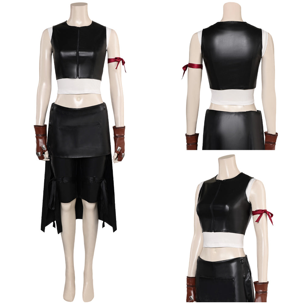 Final Fantasy VII: Advent Children Tifa Lockhart Cosplay Kostüm Outfits