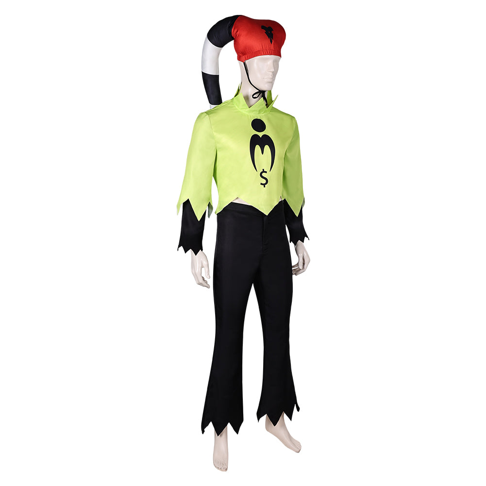 Fizzarolli gelb Kostüm Set Helluva Boss Fizzarolli Cosplay Outfits