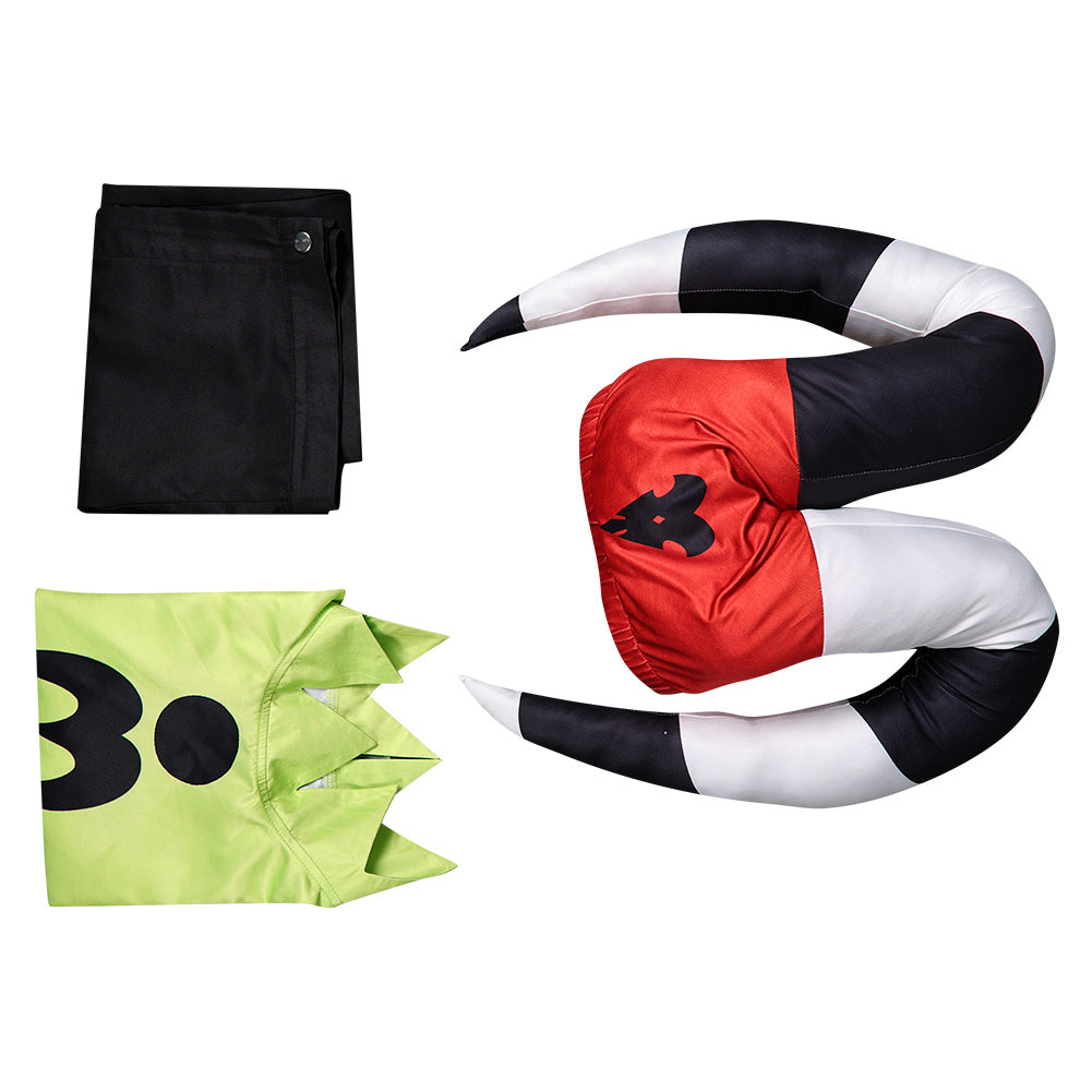 Fizzarolli gelb Kostüm Set Helluva Boss Fizzarolli Cosplay Outfits