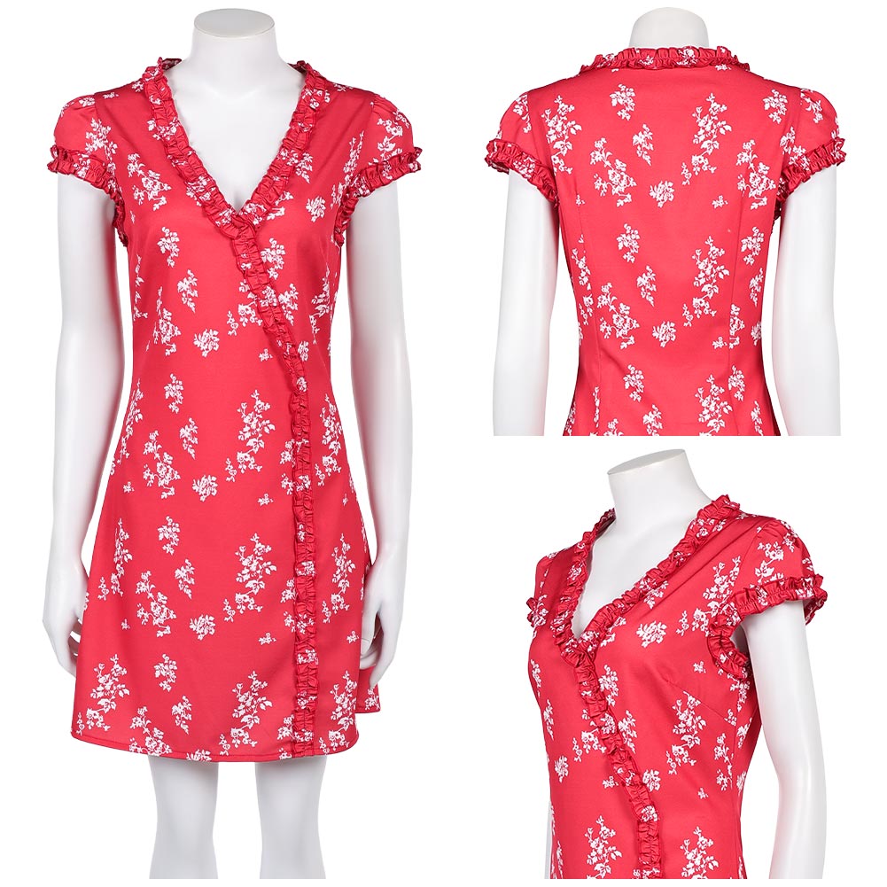Fleabag rot Kleid Fleabag Cosplay Outfits