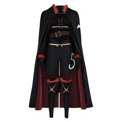Fran schwarz Kostüm Set Reincarnated as a Sword Fran Cosplay Outfit