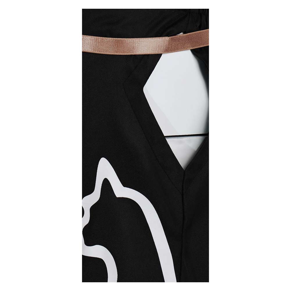 Fran schwarz Kostüm Set Reincarnated as a Sword Fran Cosplay Outfit