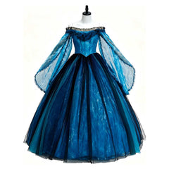 Frankenstein Elizabeth Harlander blau Kleid Cosplay Kostüm