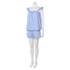 Freakier Friday Lily Davies blau Schlafanzug Cosplay Outfits