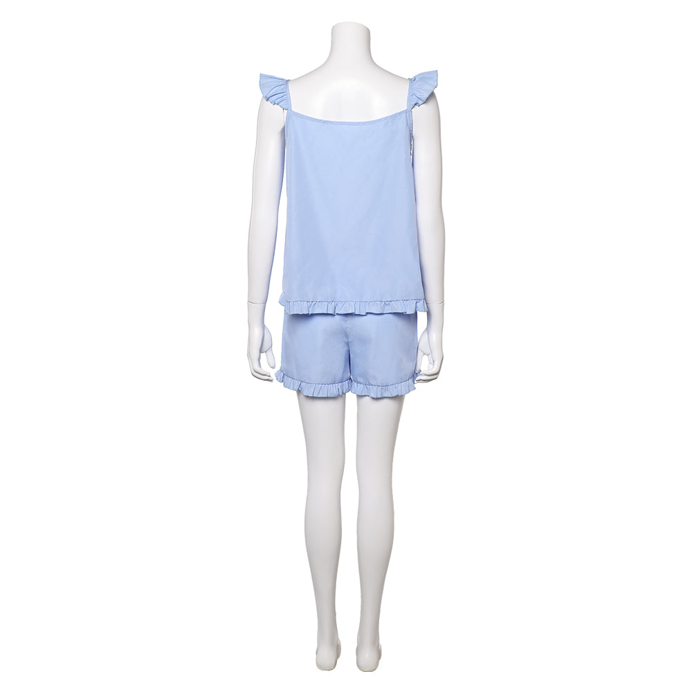 Freakier Friday Lily Davies blau Schlafanzug Cosplay Outfits