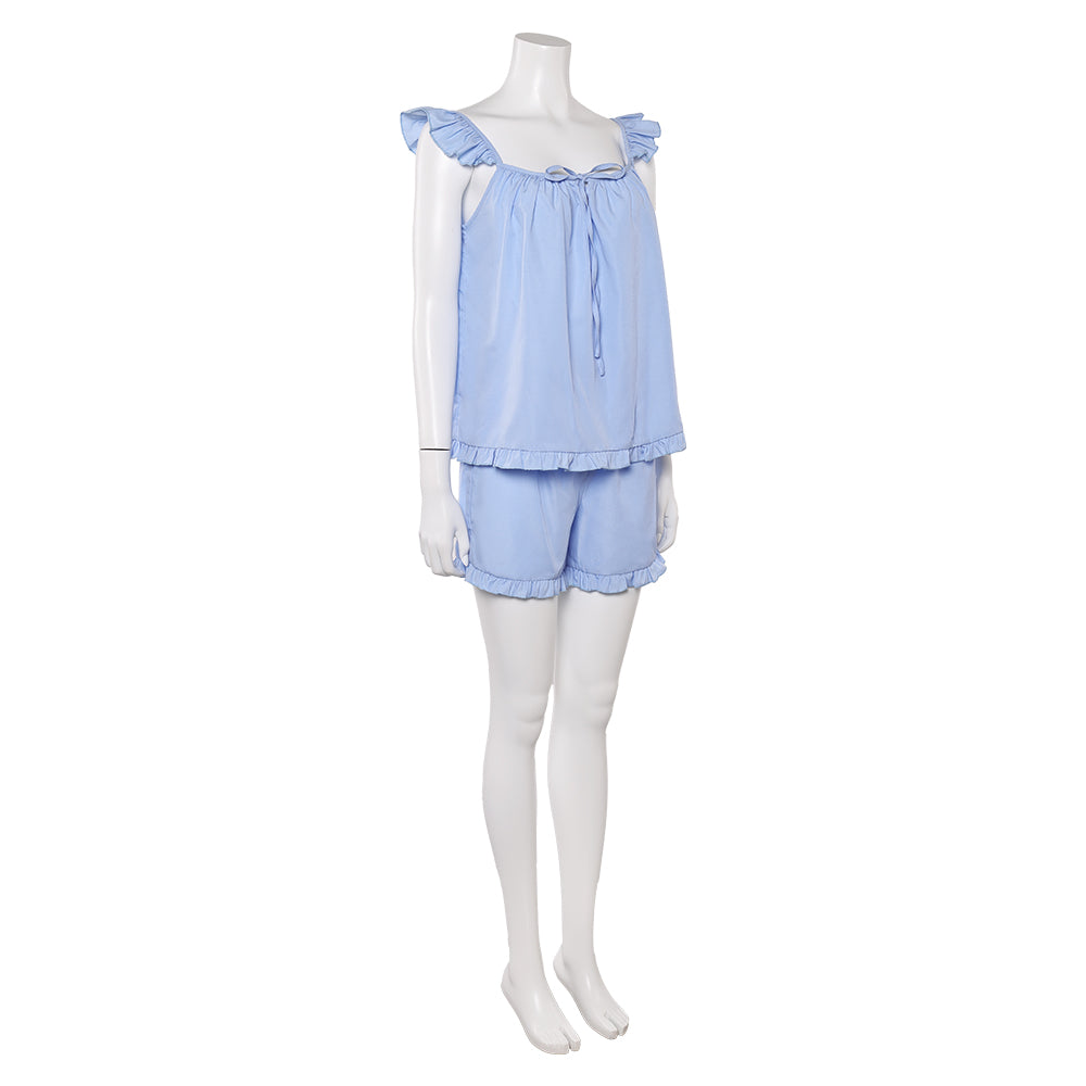 Freakier Friday Lily Davies blau Schlafanzug Cosplay Outfits