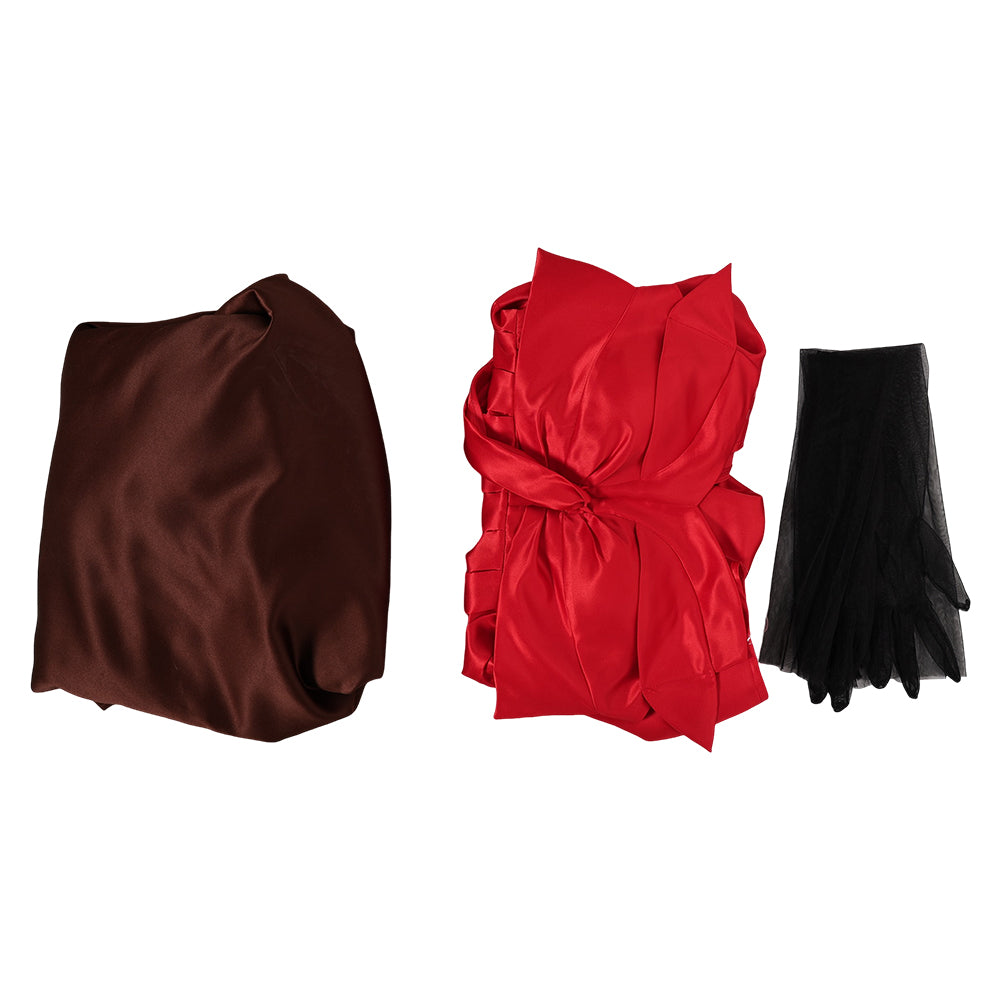Freaky Friday Anna Coleman rot Ballkleid Cosplay Kostüm