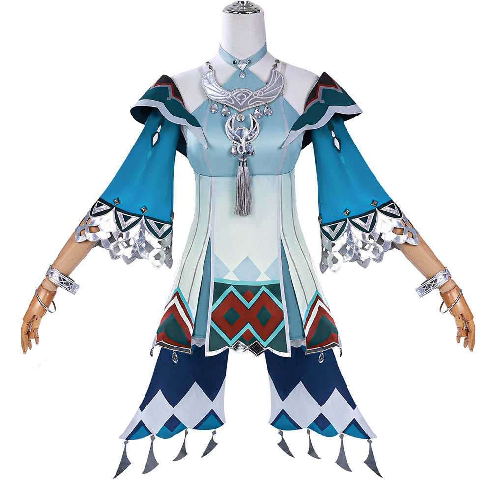 Genshin Impact Lan Yan Kostüm Cosplay Outfits