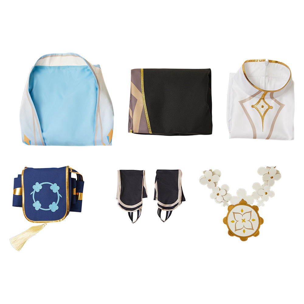 Genshin Impact Traveler Aether Cosplay Kostüm Outfits