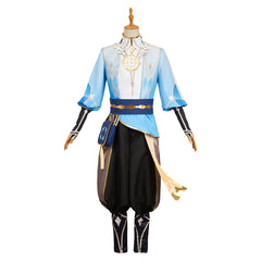 Genshin Impact Traveler Aether Cosplay Kostüm Outfits