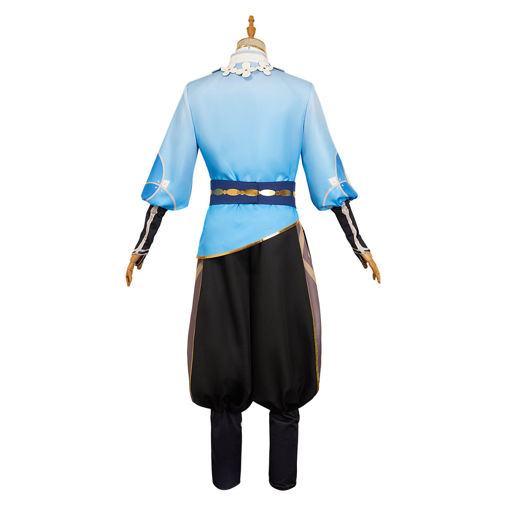 Genshin Impact Traveler Aether Cosplay Kostüm Outfits