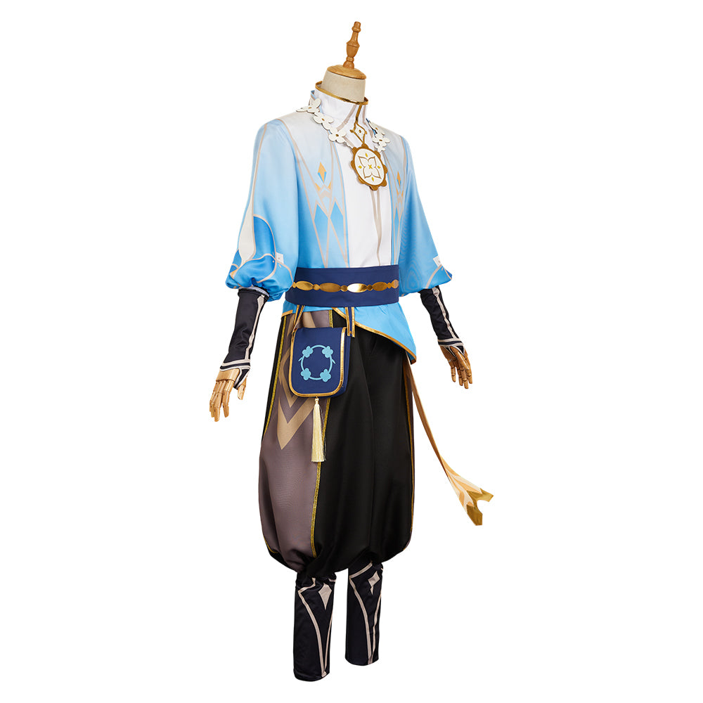 Genshin Impact Traveler Aether Cosplay Kostüm Outfits