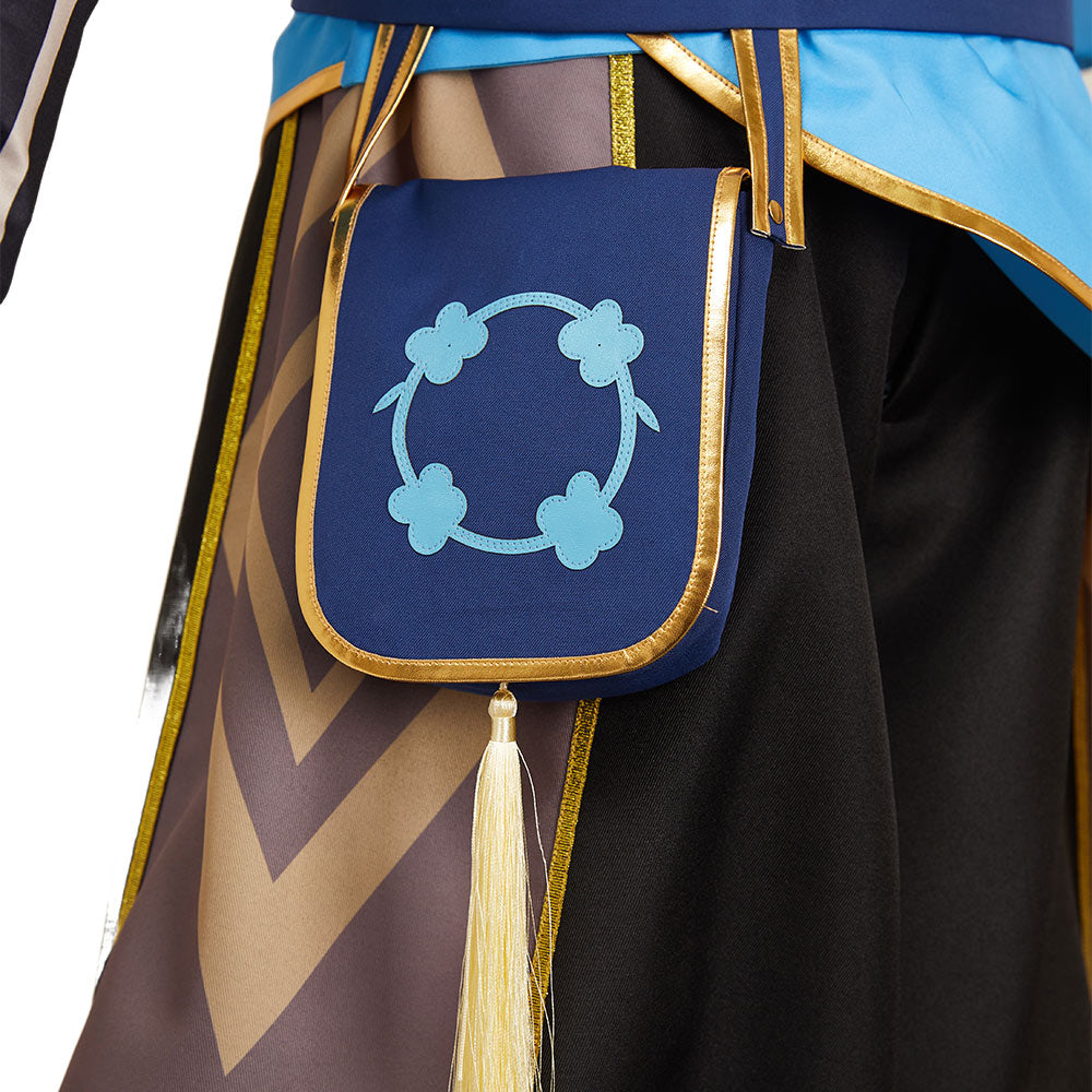 Genshin Impact Traveler Aether Cosplay Kostüm Outfits