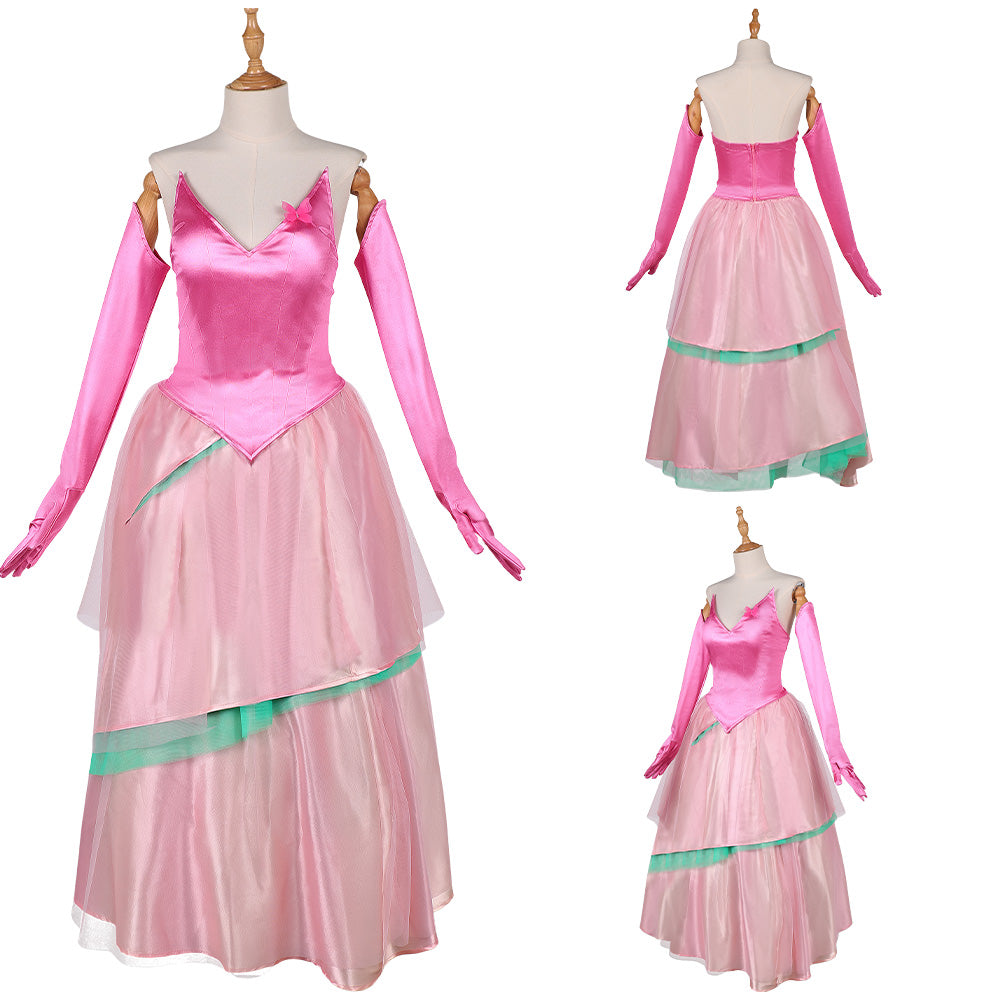 Glinda rosa Kleid Wicked 2025 for Good Glinda Cosplay Kostüm