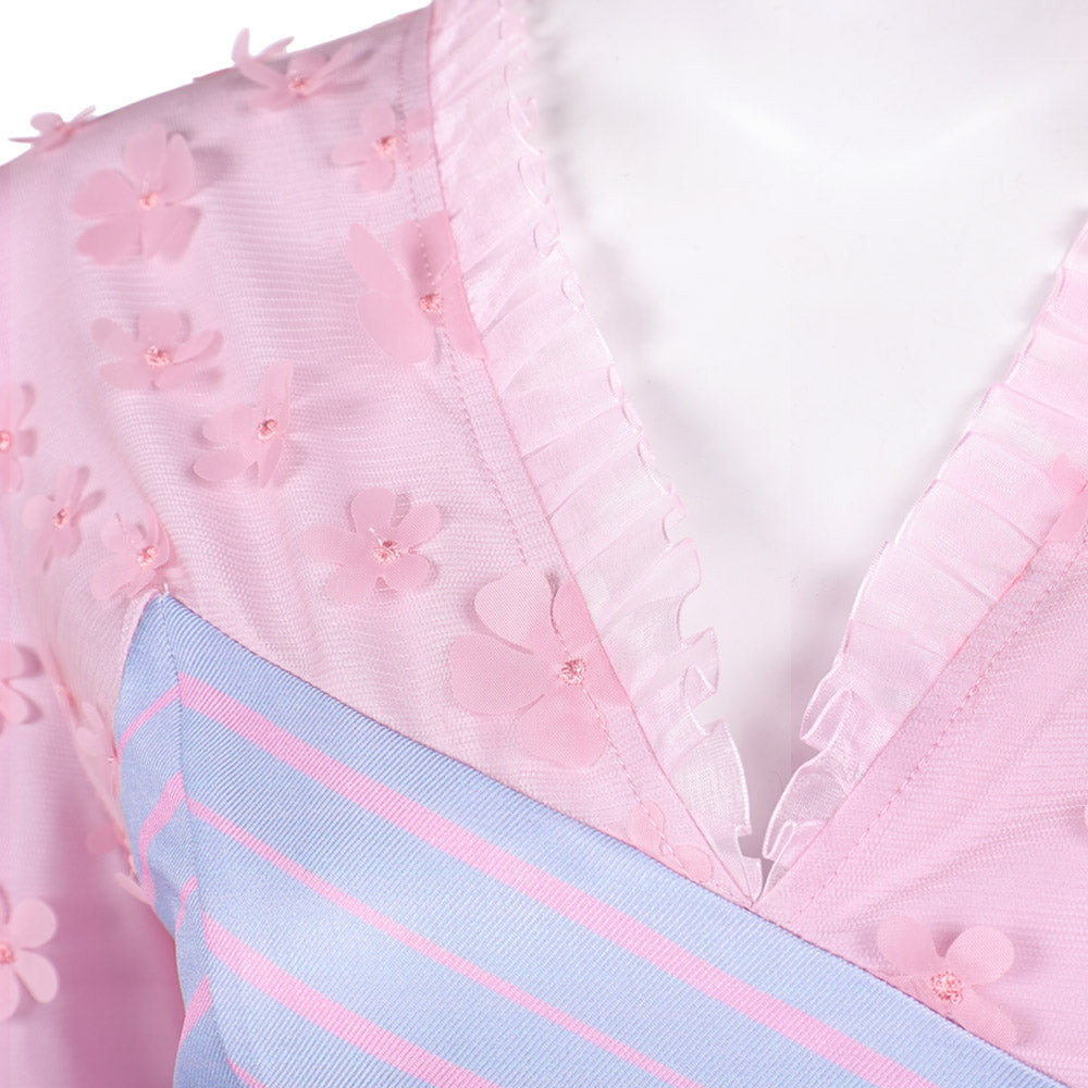 Glinda Wicked: For Good 2025 Glinda Kostüm Set Cosplay Outfits