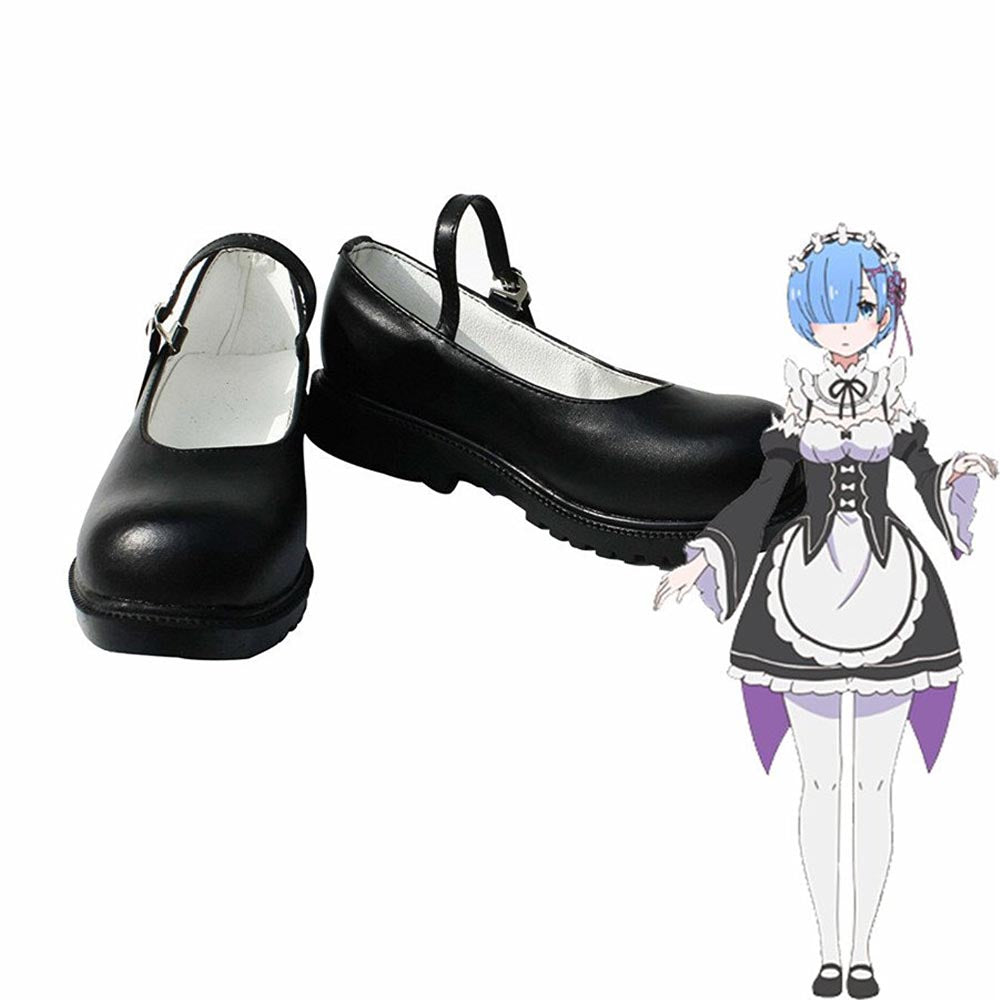 Re: Null Das Leben in einer anderen Welt Ram & Rem Cosplay Schuhe