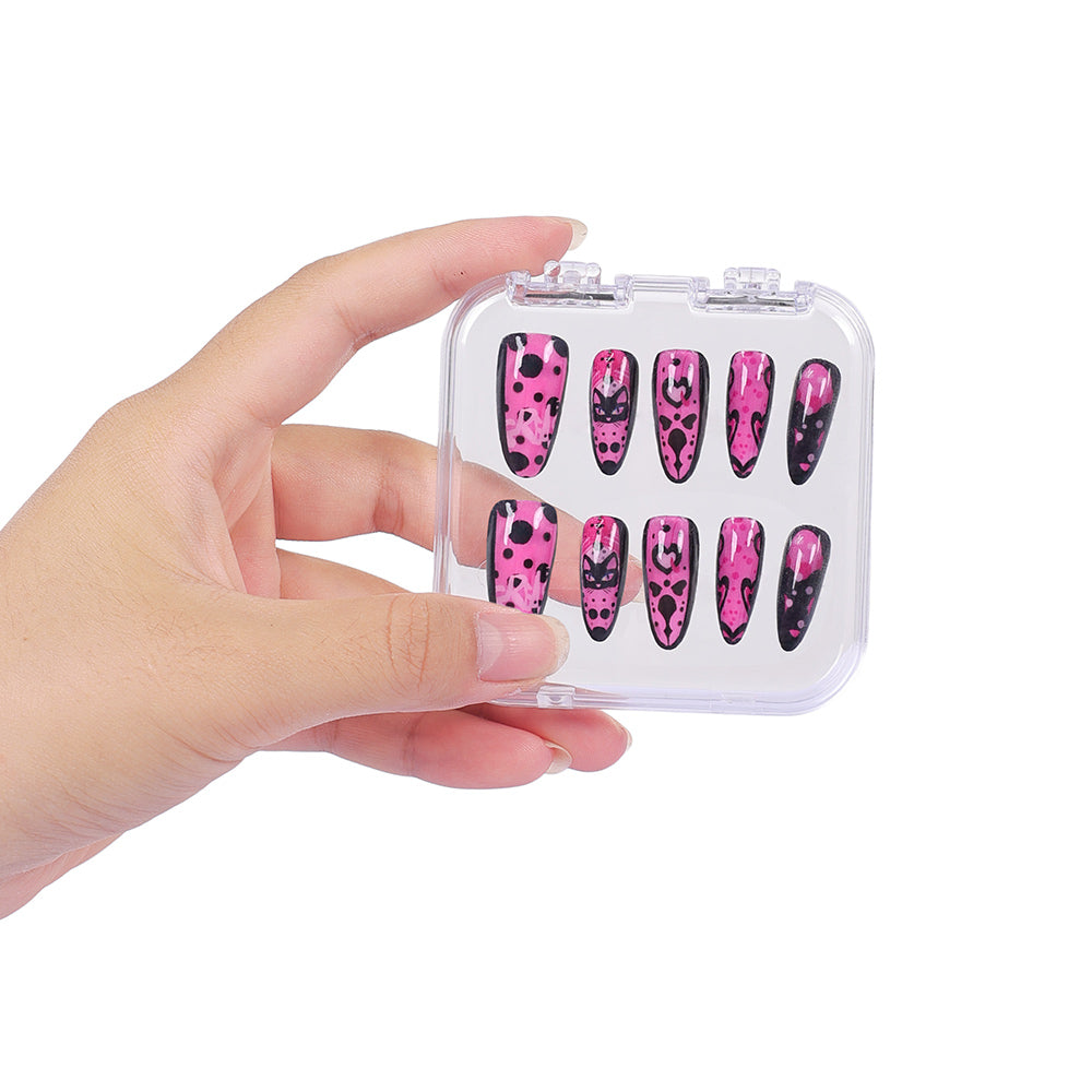 Grease: Rise of the Pink Ladies Pink‑Lady künstliche Fingernägel Cosplay Requisite