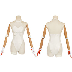 Gunsmith Bitch weiß Outfits New Panty & Stocking with Garterbelt(2025) Gunsmith Cosplay Kostüm