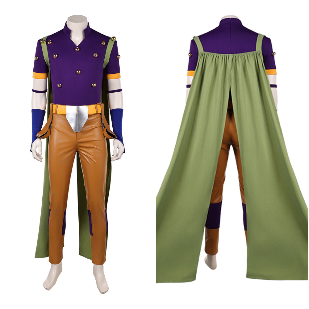 Gyro Zeppeli JoJo's Bizarre Adventure Steel Ball Run Gyro Cosplay Kostüm Set