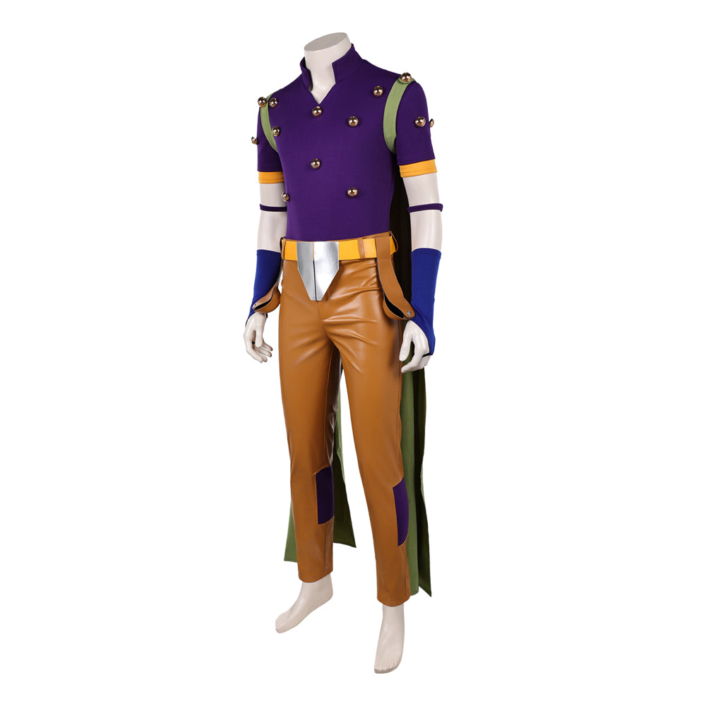 Gyro Zeppeli JoJo's Bizarre Adventure Steel Ball Run Gyro Cosplay Kostüm Set