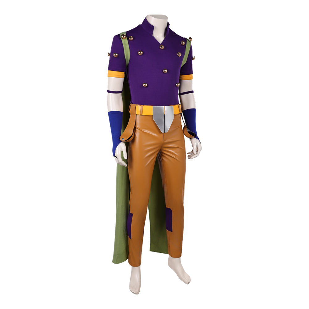 Gyro Zeppeli JoJo's Bizarre Adventure Steel Ball Run Gyro Cosplay Kostüm Set