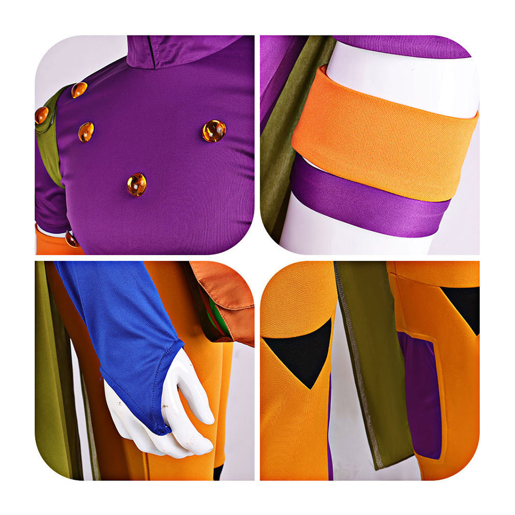 Gyro Zeppeli Kostüm Set JoJo‘s Bizarre Adventure Cosplay Outfit