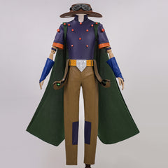 Gyro Zeppeli Kostüm Set JoJo‘s Bizarre Adventure Gyro Cosplay Halloween Outfit