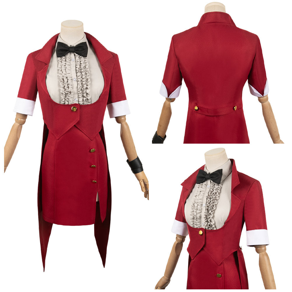 Halloween HORROR Beetlejuice Damen Cosplay Kostüm Set