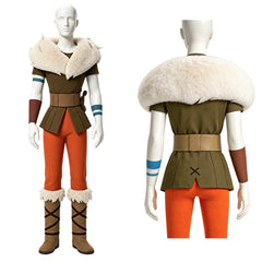 Hampton Squib braun Kostüm Set Golden Axe Hampton Squib Cosplay Outfit