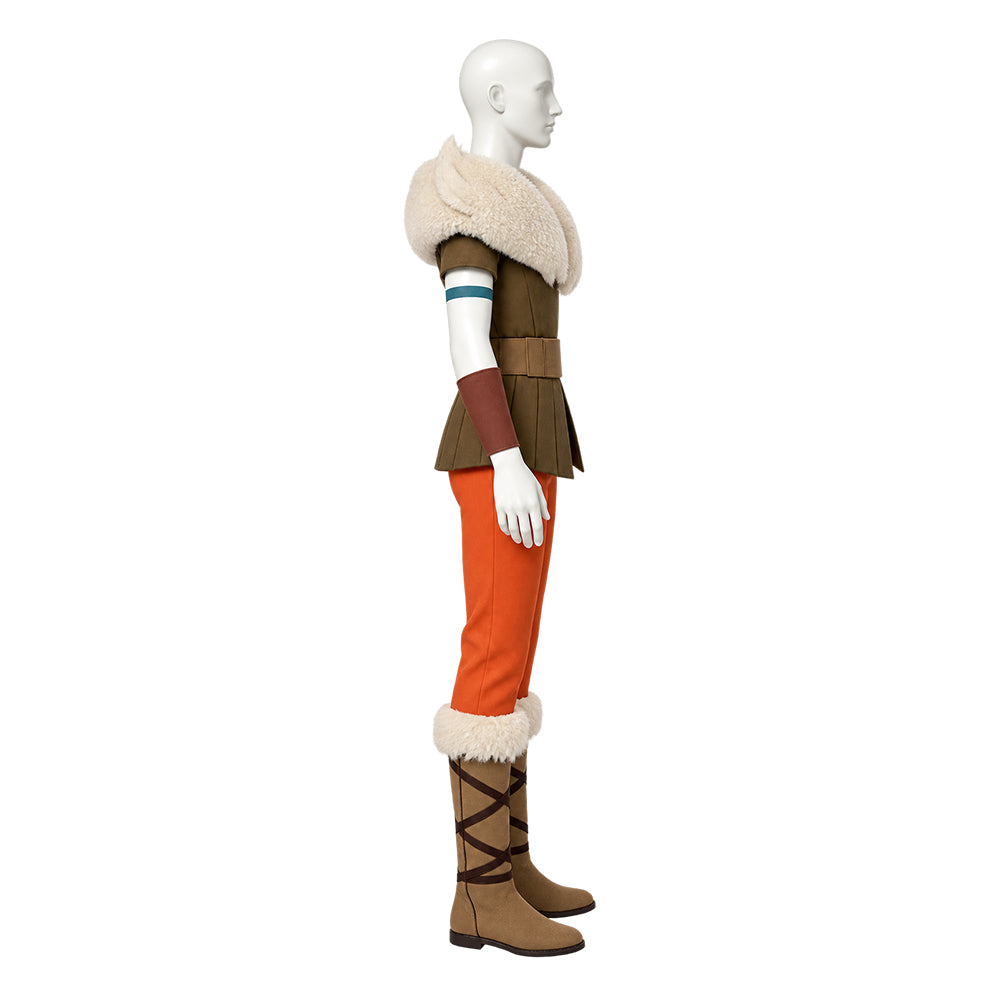 Hampton Squib braun Kostüm Set Golden Axe Hampton Squib Cosplay Outfit
