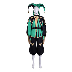 Harlequin grün Kostüm Set The Freak Circus Harlequin Cosplay Outfit