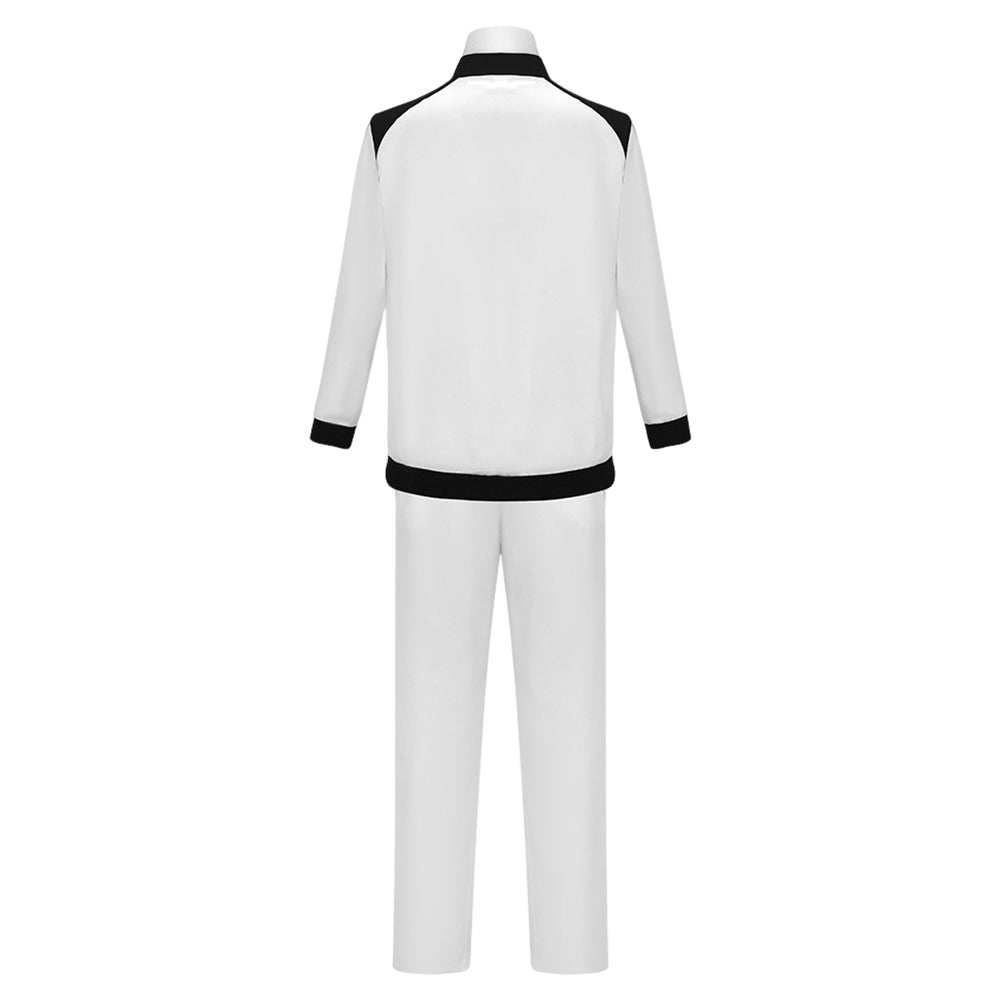 Haymitch Abernathy weiß Kostüm Set The Hunger Games: Sunrise on the Reaping Haymitch Abernathy Cosplay Outfit
