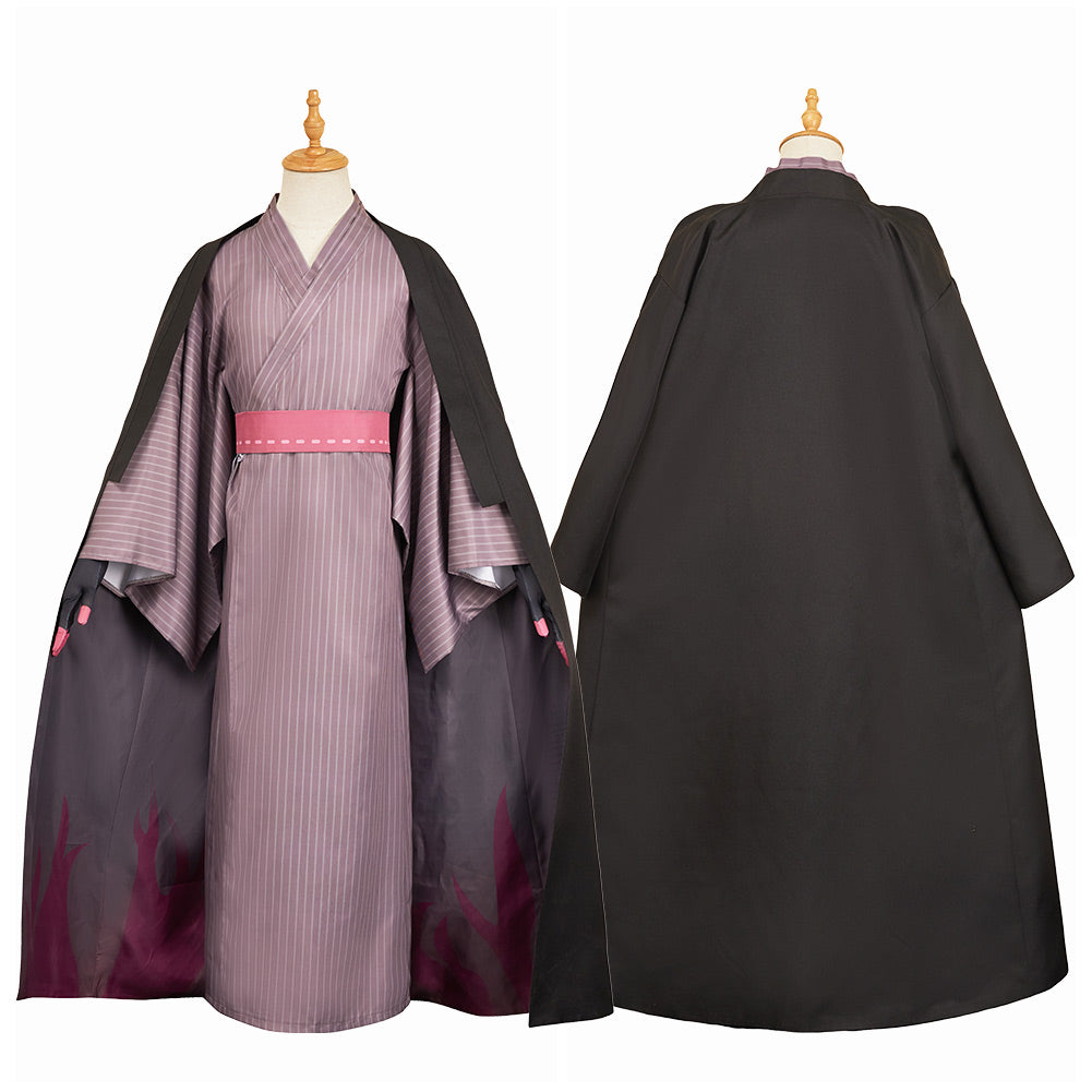 Hazbin Hotel 2 Alastor Hellaverse Bademantel Kostüm Cosplay Outfits	