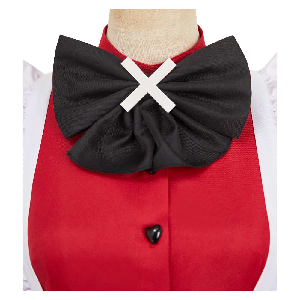 Hazbin Hotel 2025 Carmilla Carmine Dienstmädchen Outfits Hellaverse Carmilla Cosplay Kostüm