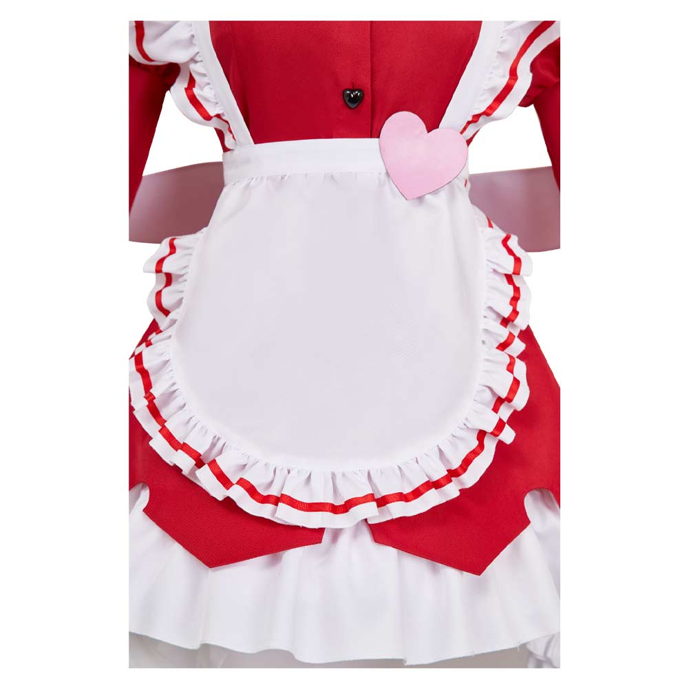 Hazbin Hotel 2025 Carmilla Carmine Dienstmädchen Outfits Hellaverse Carmilla Cosplay Kostüm