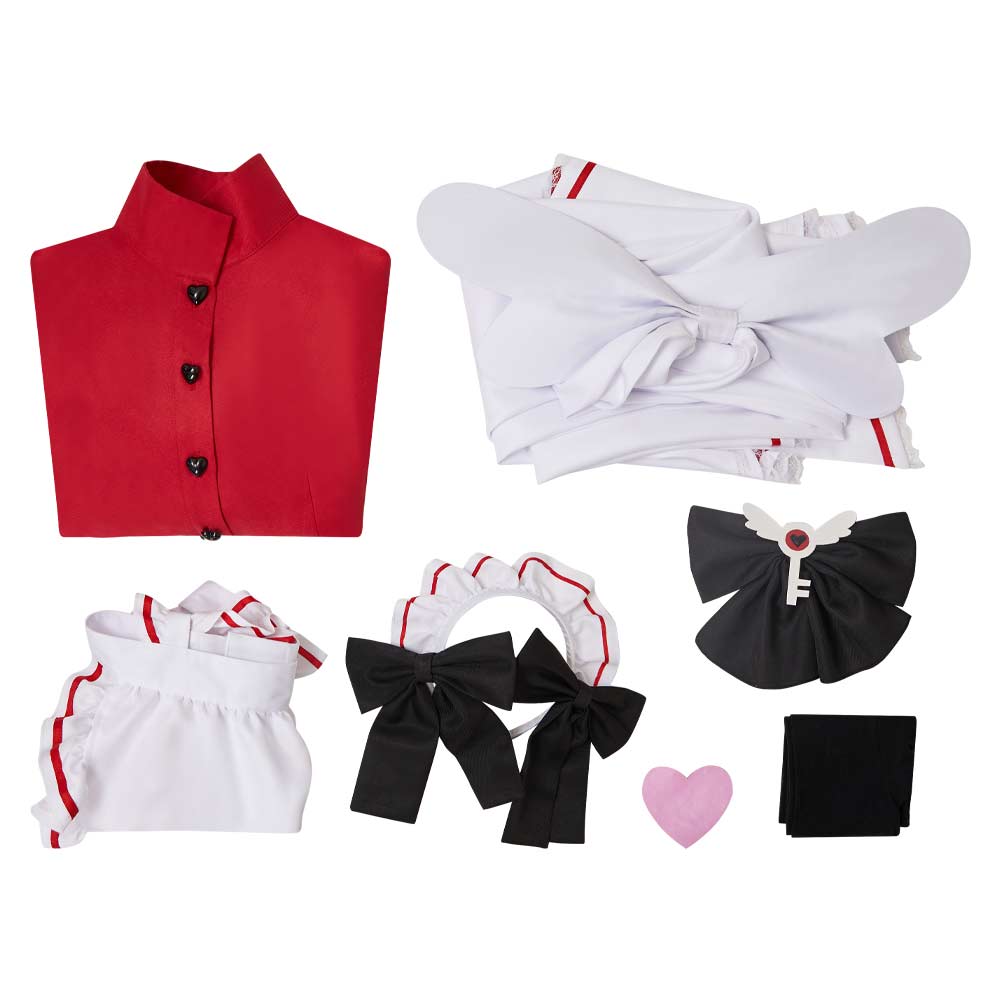 Hazbin Hotel 2025 Charlie Morningstar Kostüm Hellaverse Charlie Cosplay Outfits