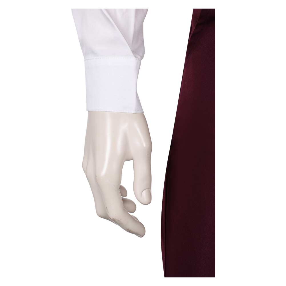 Hazbin Hotel 2025 The Radio Demon Alastor rot Cosplay Kostüm SET