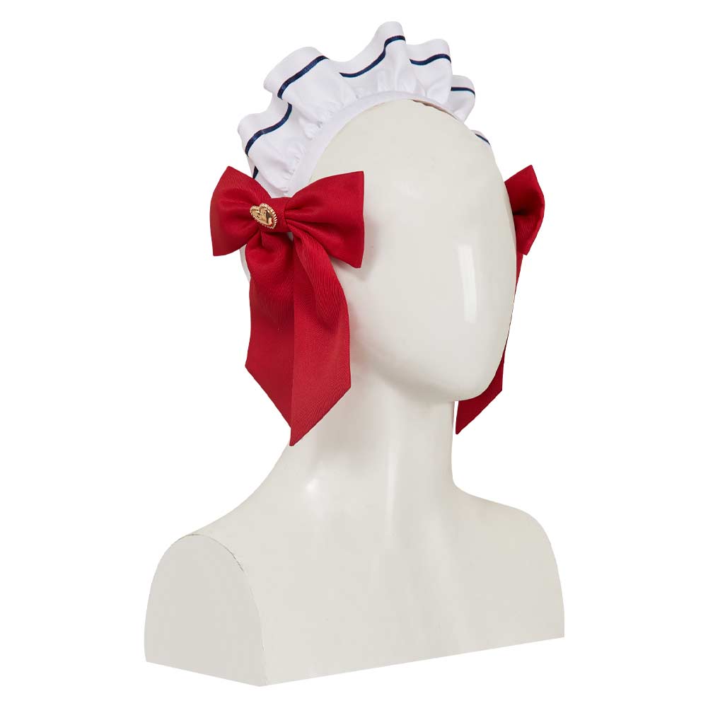 Hazbin Hotel 2025 Velvette Dienstmädchen Outfits Hellaverse Velvet Cosplay Kostüm