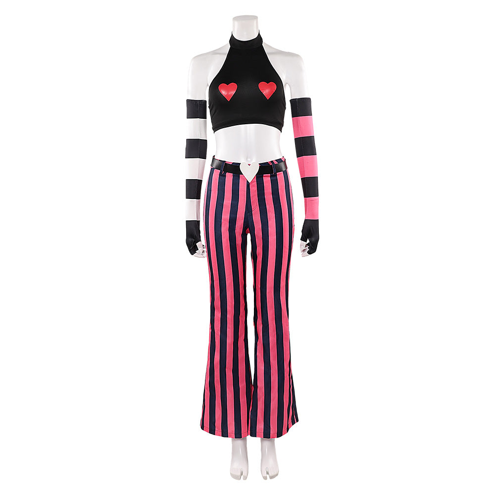 Hazbin Hotel 2025 Velvette Kostüm Set Cosplay Outfits