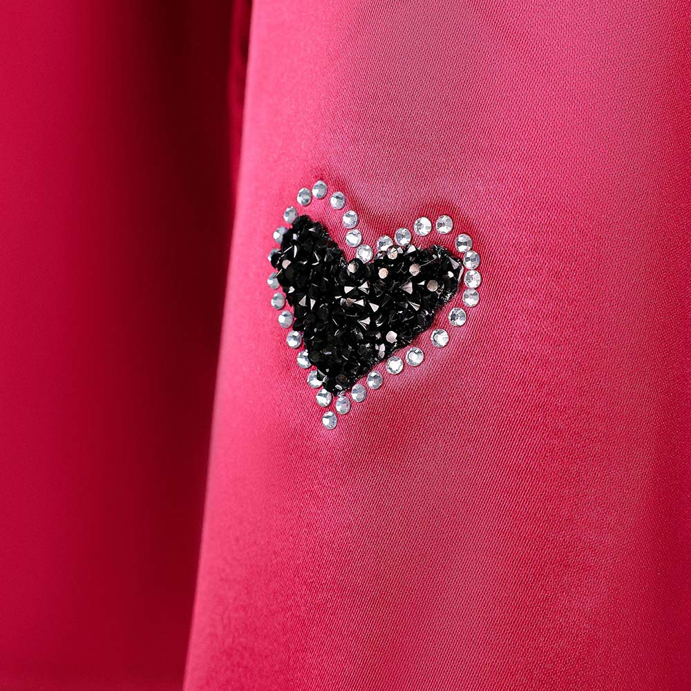 Hazbin Hotel Angel Dust Damen Rosa Kleid Cosplay Kostüm