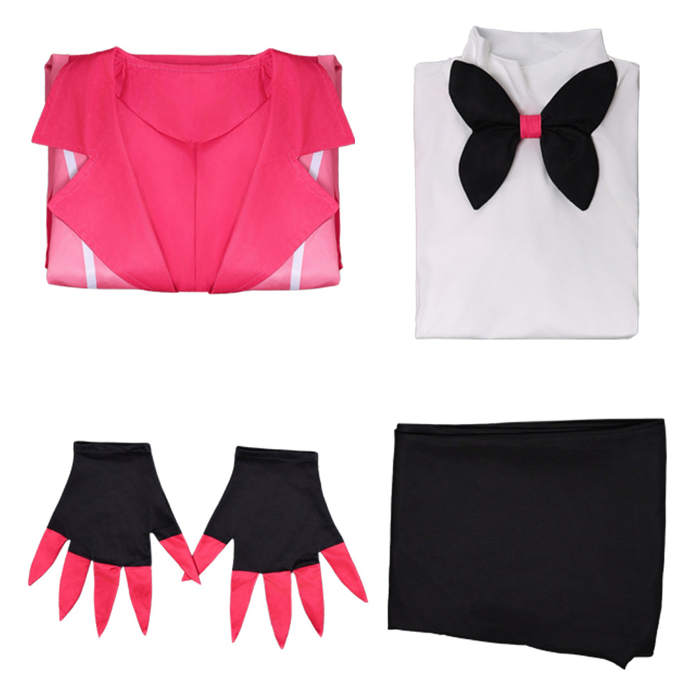 Hazbin Hotel Staffel 2 Alastor Cannibal Town Cosplay Outftis