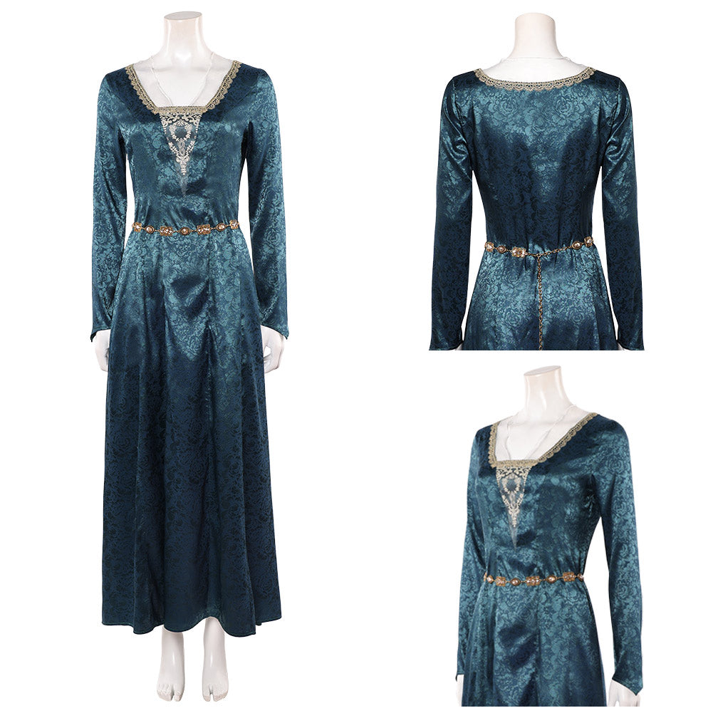 Helaena Targaryen grün Kleid House of The Dragon Helaena Cosplay Outfit