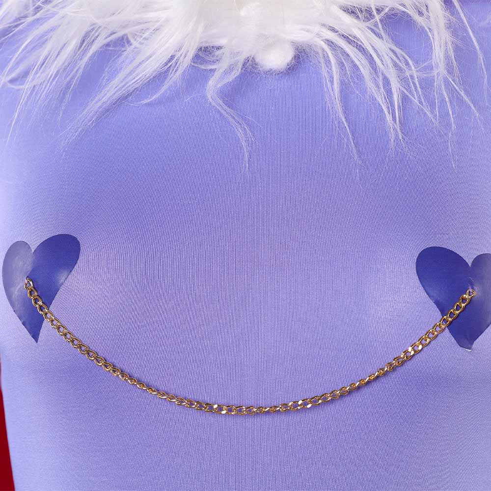 Hellaverse Valentino lila Outfit Hazbin Hotel 2025 Valentino Cosplay Kostüm