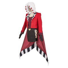 Hellaverse Valentino rot Kostüm Set Hazbin Hotel 2 Valentino Cosplay Outfits